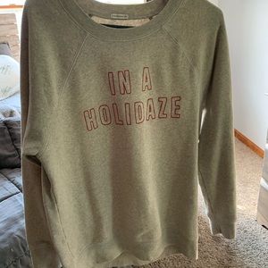 American Eagle- “In a Holidaze” hoodie size XS